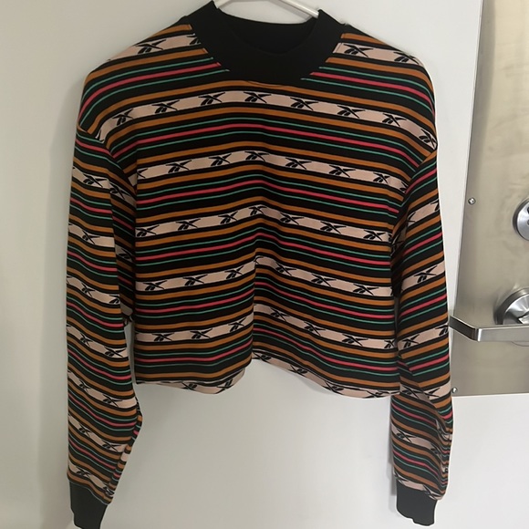 Reebok Classics Camp Stripe Crew Sweatshirt - Picture 3 of 4